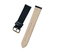 Tyogeephy Compatible with Leather Strap 19mm/20mm/21mm/24mm, Adjustable Soft Leather Sport Quick-release Replacement Band