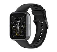 Tyogeephy Compatible with Realme Watch 2/2 Pro/S, 22mm Silicone Stainless Steel Watch Band Accessory