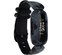 Tyogeephy Compatible with Silicone printing Sport Watch Strap Adjustable Replacement Strap Fitbit Ace 3 for Kids Smart Watch