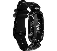 Tyogeephy Compatible with Silicone printing Sport Watch Strap Adjustable Replacement Strap Fitbit Ace 3 for Kids Smart Watch
