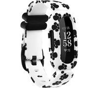 Tyogeephy Compatible with Silicone printing Sport Watch Strap Adjustable Replacement Strap Fitbit Ace 3 for Kids Smart Watch