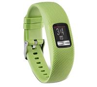 Tyogeephy Compatible with Vivofit 4 Bands, Silicone Replacement Band for Vivofit 4, with Secure Metal Watch Clasp Buckle Wristband Strap Women Men Large Small