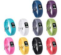 Tyogeephy Compatible with Vivofit 4 Bands, Silicone Replacement Band for Vivofit 4, with Secure Metal Watch Clasp Buckle Wristband Strap Women Men Large Small