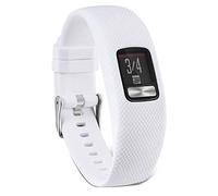 Tyogeephy Compatible with Vivofit 4 Bands, Silicone Replacement Band for Vivofit 4, with Secure Metal Watch Clasp Buckle Wristband Strap Women Men Large Small