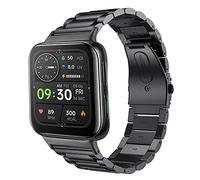 Tyogeephy Compatible with Watch Strap Stainless Steel Metal Replacement Band for Women Men Oppo Watch 41mm & 46mm Watch