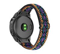 Tyogeephy Elastic Bands Compatible with Garmin Fenix 7 pro/Descent G1/EPIX gen 2/instinct 2/Fenix 6 Pro/Fenix 5 plus, Soft Adjustable Stretchy Strap Sports Replacement Wristband for Fenix 7 Solar