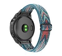 Tyogeephy Elastic Bands Compatible with Garmin Fenix 7 pro/Descent G1/EPIX gen 2/instinct 2/Fenix 6 Pro/Fenix 5 plus, Soft Adjustable Stretchy Strap Sports Replacement Wristband for Fenix 7 Solar