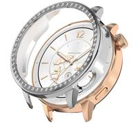 Tyogeephy Full Coverage Protective Case with Tempered Glass Screen Protector for OPPO Watch X3 Mini / X2 Mini & OnePlus Watch 4 / Watch 3 (43mm) - Shockproof, Precise Cutouts, Ultra-Thin TPU Design