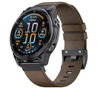 Tyogeephy Genuine Leather Strap for Garmin Fenix 6, 7, 8 Series - 22mm & 26mm QuickFit Compatible, Premium Handcrafted Band for Fenix 5 Plus, 6 Pro, 7 Pro