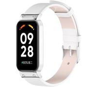 Tyogeephy Leather Strap for Xiaomi smart Band 8 Active/Redmi Band 2 Replacement Straps Leather Wristband Band for Man Women, Smart Watch Accessories