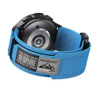 Tyogeephy Nylon Velcro Strap for Garmin Fenix 6/7/8, Epix 2 Pro & Forerunner 955/965 - 20/22mm QuickFit, Breathable & Adjustable Sport Band