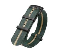 Tyogeephy Nylon Watch Strap for Omega MoonSwatch & Seiko - Compatible with 18mm-24mm Lug Widths - Quick Release, Durable Sport Band for Men