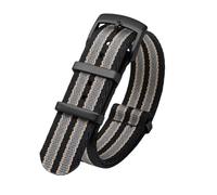 Tyogeephy Nylon Watch Strap for Omega MoonSwatch & Seiko - Compatible with 18mm-24mm Lug Widths - Quick Release, Durable Sport Band for Men