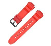 Tyogeephy Replacement Wrist Bands Compatible with Casio MCW-100/MCW-110H/W-S220/HDD-S100/HDD-S100/WV-200/AE-2000, Adjustable Soft Silicone Wrist Strap with Soft And Durable for Men and Women