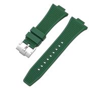 Tyogeephy Replacement Wrist Bands Compatible with Tissot PRX Powermatic 12mm, Adjustable Soft Silicone Wrist Strap for PRX 12mm for Men and Women