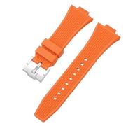 Tyogeephy Replacement Wrist Bands Compatible with Tissot PRX Powermatic 12mm, Adjustable Soft Silicone Wrist Strap for PRX 12mm for Men and Women