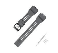 Tyogeephy Resin Watch Strap for Casio GBA-800 GBD-800 GMA-B800 GMD-B800 | Replacement watch band, soft resin, stainless steel buckle, made to size, water resistant, ideal for sports and daily wear