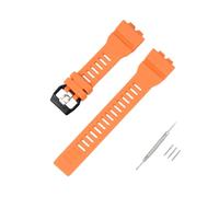 Tyogeephy Resin Watch Strap for Casio GBA-800 GBD-800 GMA-B800 GMD-B800 | Replacement watch band, soft resin, stainless steel buckle, made to size, water resistant, ideal for sports and daily wear