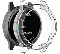 Tyogeephy Screen Protector Case Compatible with Garmin Vivoactive 4, Soft TPU Case Protective Screen Cover Bumper Frame for Garmin Vivoactive 4 Smartwatch