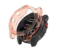 Tyogeephy Screen Protector Cases Compatible with Garmin Fenix 7 Soft TPU Case Smartwatch Accessories Covers Scratched Resistant Full Protective Cover for Garmin Fenix 7