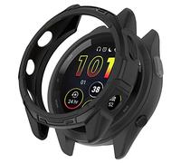 Tyogeephy Screen Protector Compatible with Garmin Forerunner 265, Soft TPU All-Around Cover Anti-Scratch Protective Cases Bumper for Garmin Forerunner 265