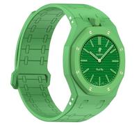 Tyogeephy Silicone Case Strap for Swatch x Audemars Piguet Royal Pop - Wrist Conversion Kit, Compatible with All 8 Models (12 & 3 O’Clock Crown)