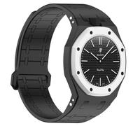 Tyogeephy Silicone Case Strap for Swatch x Audemars Piguet Royal Pop - Wrist Conversion Kit, Compatible with All 8 Models (12 & 3 O’Clock Crown)