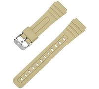 Tyogeephy Soft Rubber Watch Strap for CASIO F91W W-800H 18mm for W800H SGW400 F91W F84 F105/108 A158/168 AE1200/1300 Men's Wrist Bracelets