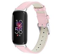 Tyogeephy Strap Compatible with Fitbit inspire 3 Strap Leather, Genuine Leather Replacement bands Compatible with Fitbit inspire 3, Women Man