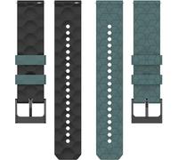 Tyogeephy Strap Replacement Compatible with Suunto Vertical, Vertical / 9 Peak pro/ 9 Peak Silicone Stainless Steel Replacement Watchband Adjustable Sports Strap