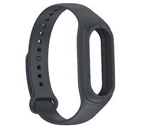Tyogeephy Strap Replacement Compatible with Xiaomi Mi Band 8, Silicone Stainless Steel Replacement Watchband Adjustable Sports Strap