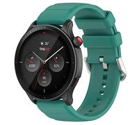 Tyogeephy Straps Compatible with Amazfit GTR 4/3/3 pro/2e/3 stratoS Strap, Soft Silicone Sport Replacement Wristband for Women Men