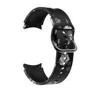 Tyogeephy Straps for Garmin vivoMove Luxe/vivoMove style/vivoactive 5/Active 5 Men Women,Silicone No Gap Sport Band for Galaxy Watch 6 5 4