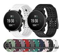 Tyogeephy Straps for Suunto 9 peak pro/Vertical/Urband 7/ATHLETIC 1, Replacement Bracelet in Anti-Lost Silicone Designed Fitness Tracker Accessories