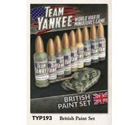 TYP193 Team Yankee 15mm - British Paint Set