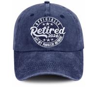 TypasTdqk Retirement Gifts for Men Women, Retired 2026 Decorations Baseball Cap, Christmas Fathers Mothers Day Birthday Hat for Papa Grandpa Grandma Dad Mom Navy