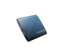 Typc-C Portable Hard Drive SSD Pattern 4TB 2TB External SSD 1TB 500GB Mobile Solid State Hard Drive USB 3.1 External SSD (Color : Blue, Size : 500GB)