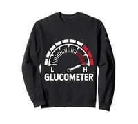 Type 1 Diabetes Gifts Funny Low Blood Sugar Diabetes Sweatshirt