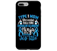 Type 1 Diabetes Mom Mother T1D Diabetic Awareness Support Case for iPhone 7 Plus/8 Plus