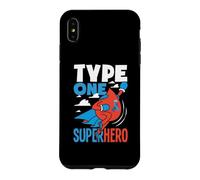 Type 1 Diabetes Superhero Awareness Diabetic Boys Girls Case for iPhone XS Max