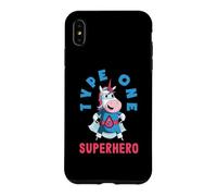 Type 1 Diabetes Superhero Awareness Diabetic Boys Girls Case for iPhone XS Max