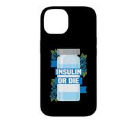 Type 1 Diabetes T1D Awareness Month Diabetic Insulin Or Die Case for iPhone 14