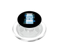 Type 1 Diabetes T1D Awareness Month Diabetic Insulin Or Die PopSockets PopGrip for MagSafe