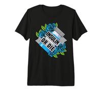 Type 1 Diabetes T1D Awareness Month Diabetic Insulin Or Die Premium T-Shirt