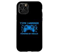 Type 1 Diabetes Warrior Powered By Insulin Gaming Lover Case for iPhone 11 Pro