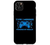 Type 1 Diabetes Warrior Powered By Insulin Gaming Lover Case for iPhone 11 Pro Max