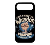 Type 1 Diabetes Warrior Pumping Through Life Case for iPhone Air