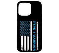 TYPE 1 WARRIOR Diabetes Awareness Case for iPhone 15 Pro Max