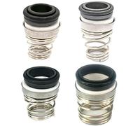 Type 155 Carbon/Ceramic Ring NBR Seal Mechanical Seal Shaft Seal Water Seal Stainless Spring for Circulation Pump Water Pump Shaft Seals(30mm)