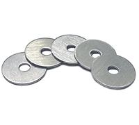 Type 18-8 Stainless Steel Fender Washers Size #10 x 3/4" (pack of 100pcs) Marine Bolt Supply